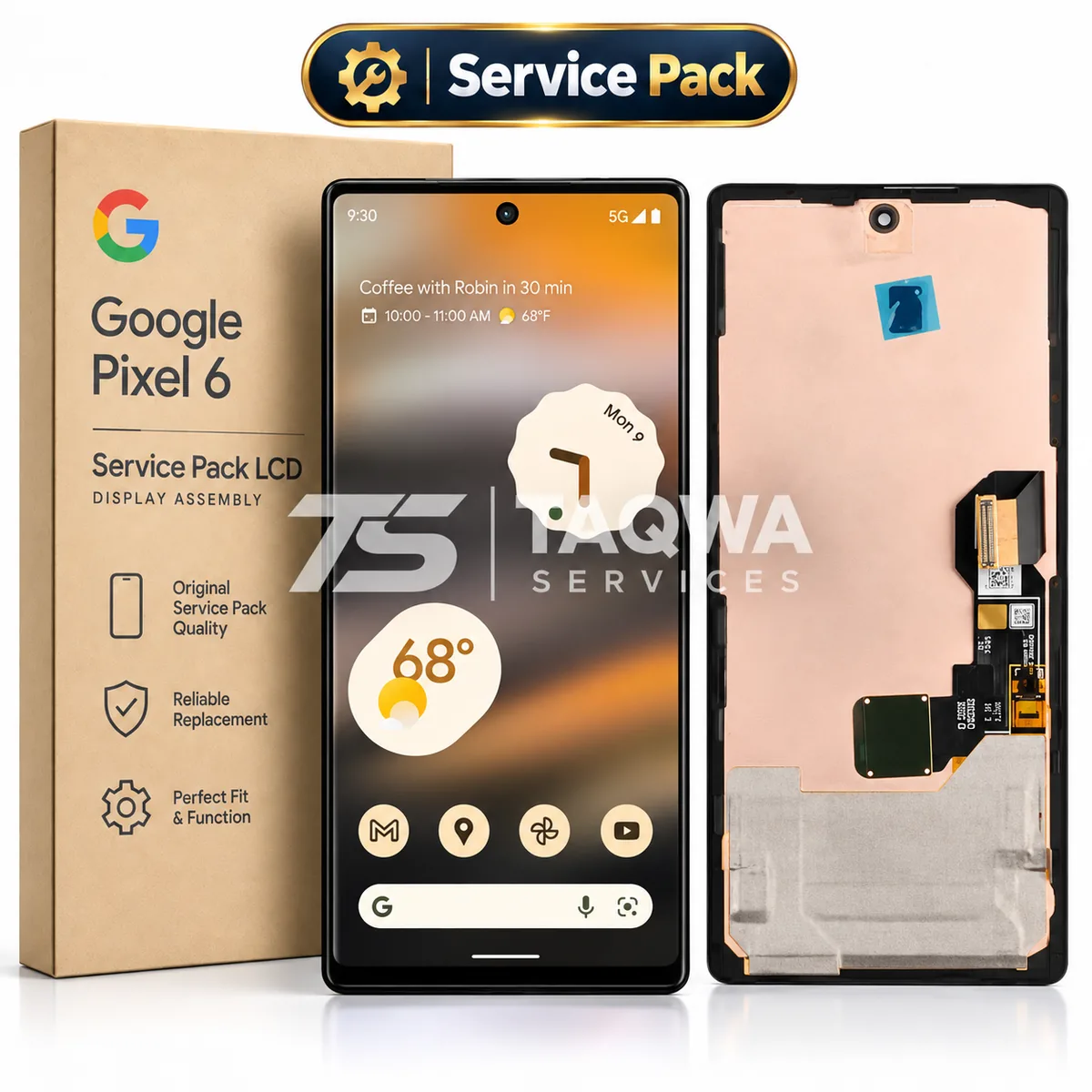 Pixel 6 Screen & Display (Service Pack | Google Pixel)
