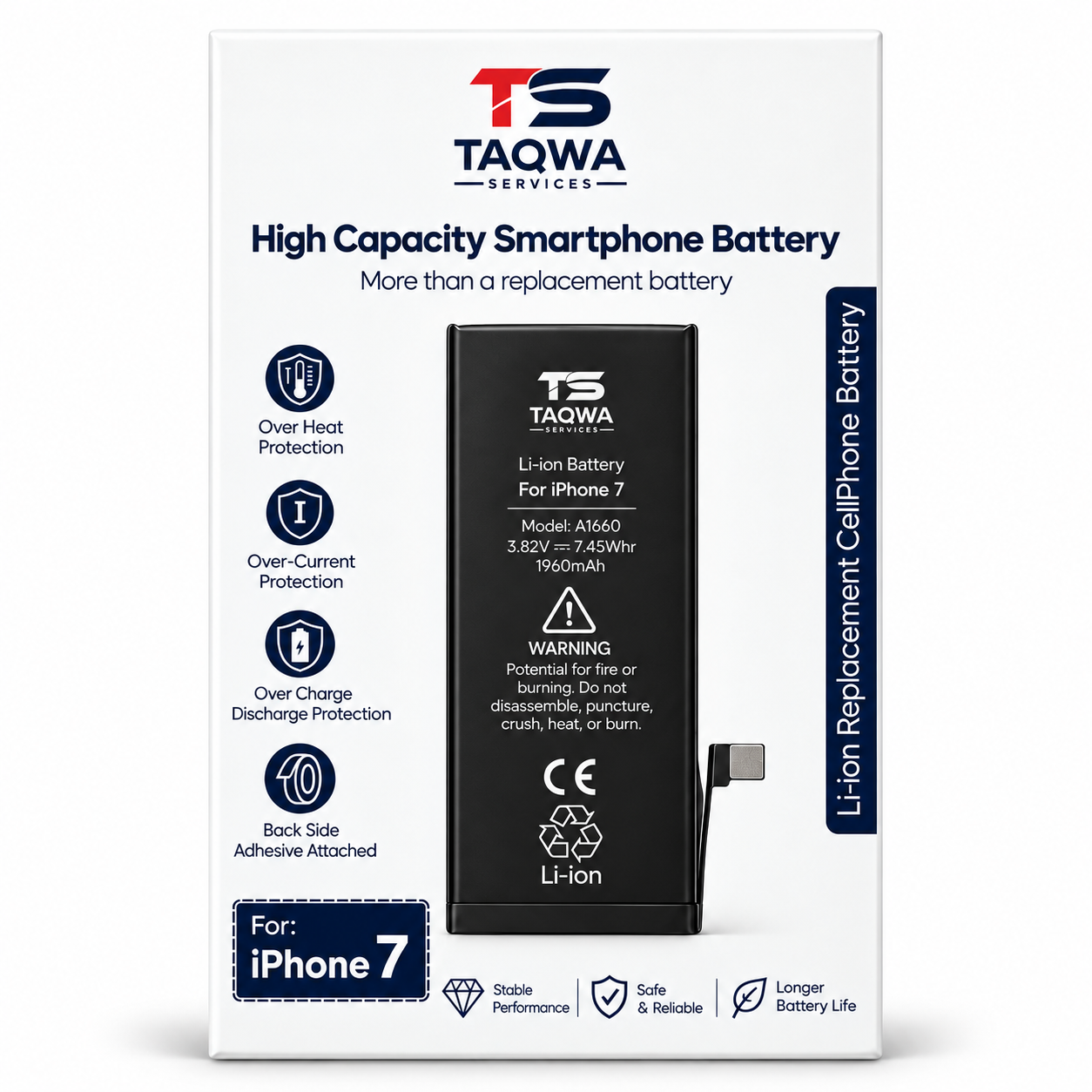 iPhone 7 Battery (Premium Quality | TS)
