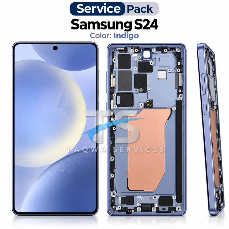 Galaxy S24 Screen & Display – Violet (Service Pack avec Chassis | Samsung)