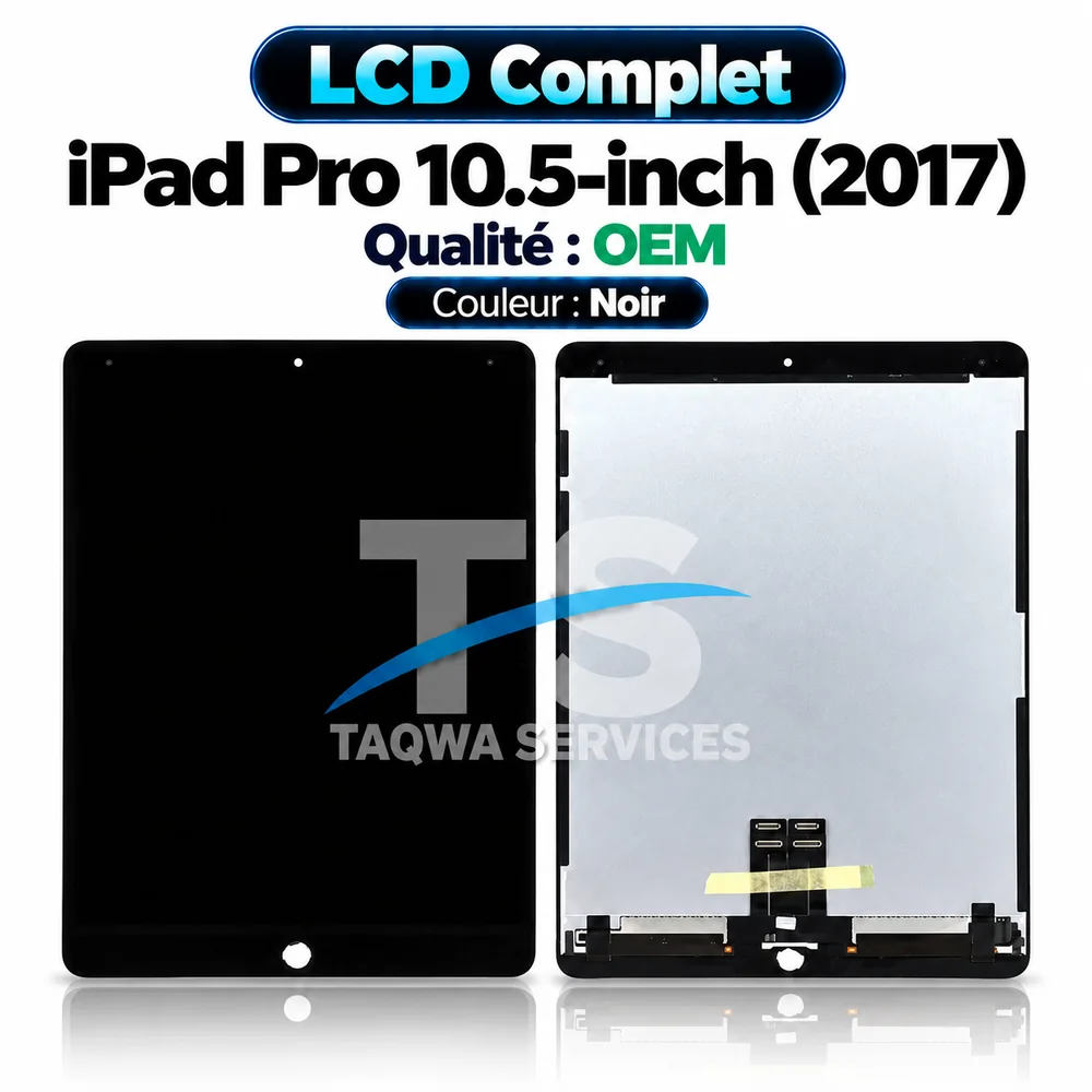 iPad Pro 10.5-inch [10.5"] (2017): A1701, A1709, A1852 Screen & Display – Black (LCD Compled - OEM | COMPATIBLE)
