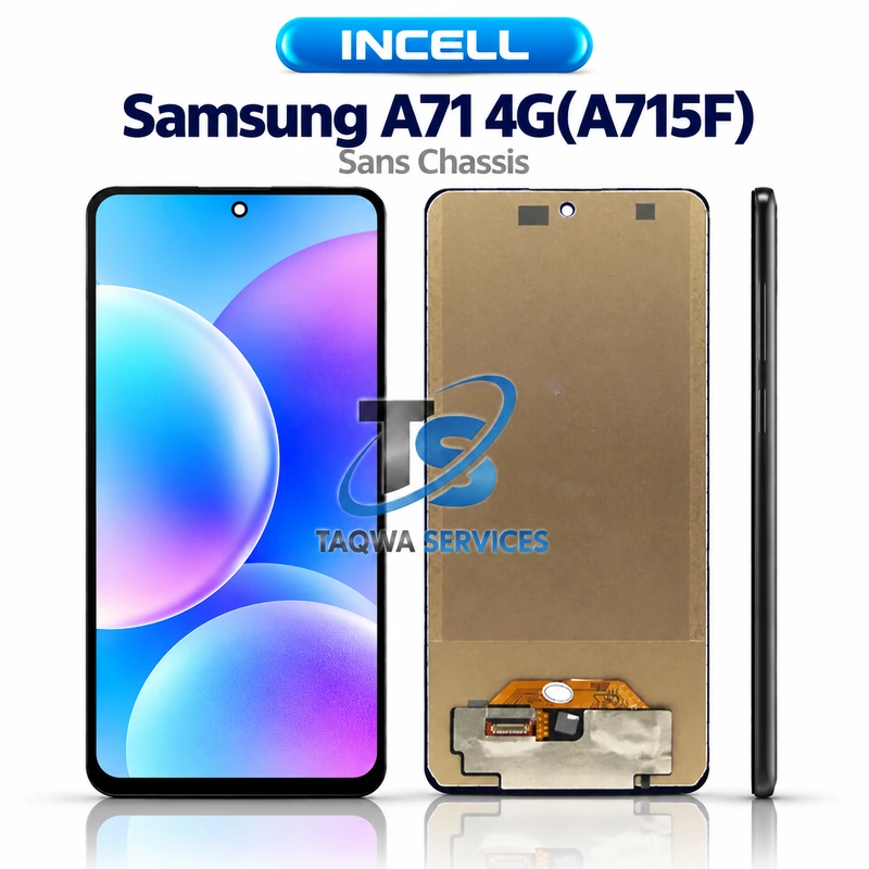 Écrans & Afficheurs Galaxy A71 4G(A715F) (sans Chassis - INCELL)