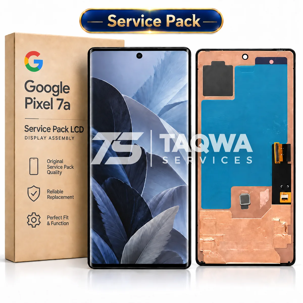 Pixel 7A Screen & Display (Service Pack | Google Pixel)