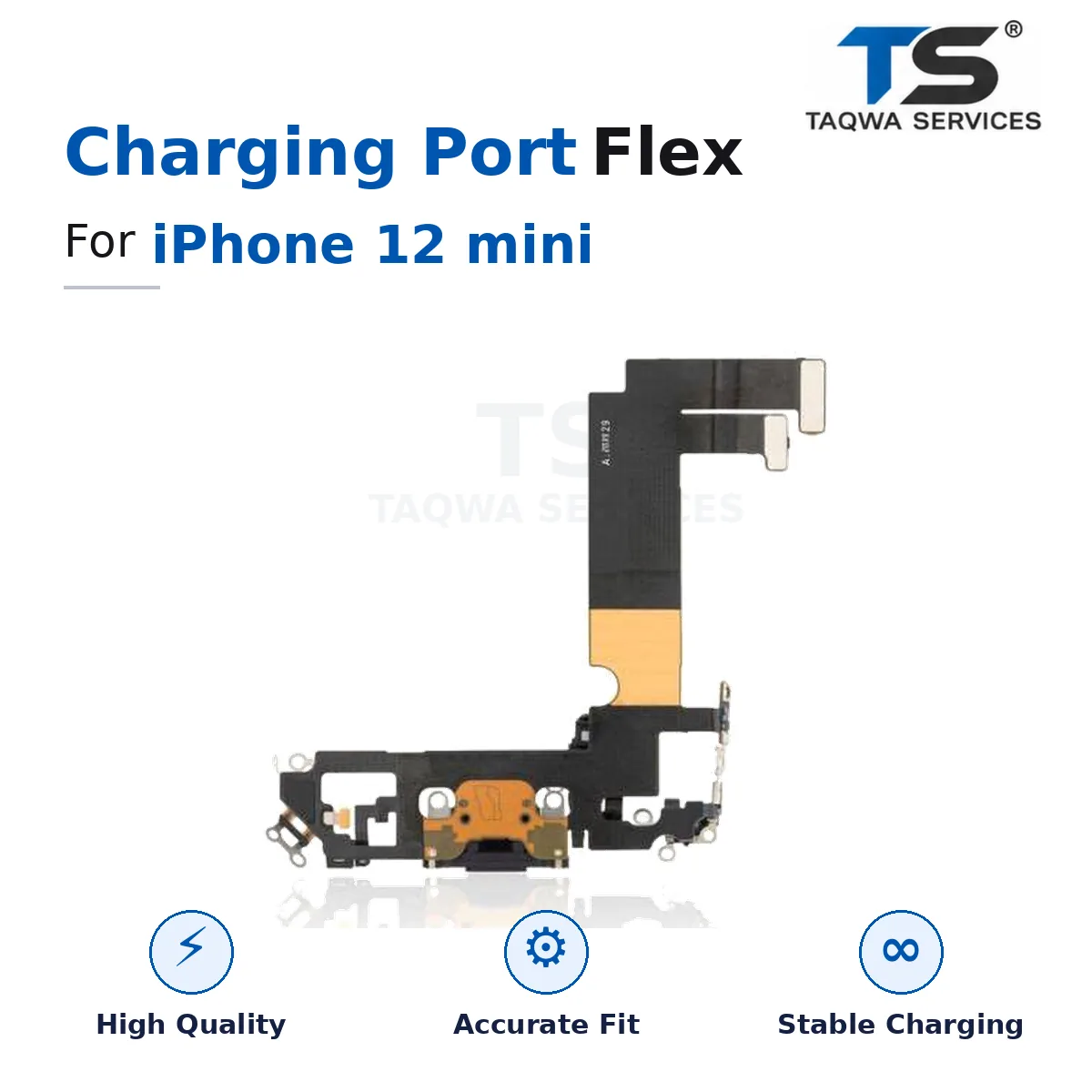 Connecteurs de Charge iPhone 12 Mini (Original | TS)