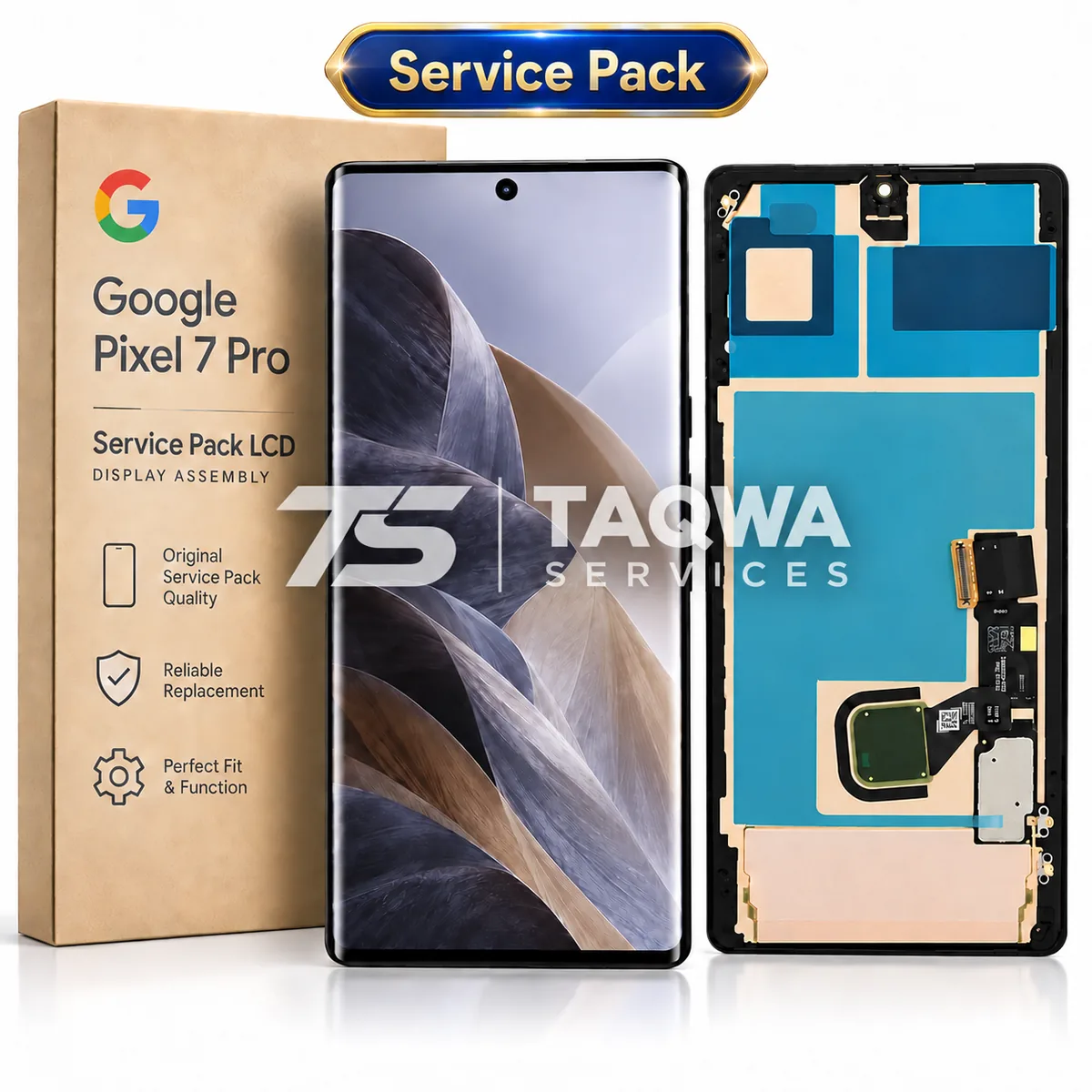 Pixel 7 Pro Screen & Display (Service Pack | Google Pixel)