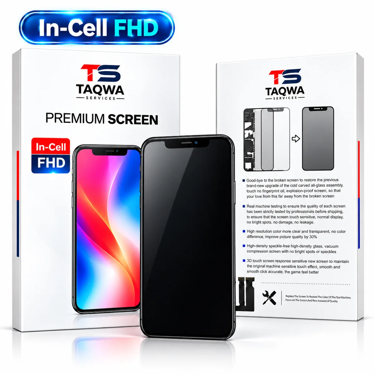 Écrans & Afficheurs iPhone XR (In-Cell FHD | TS)