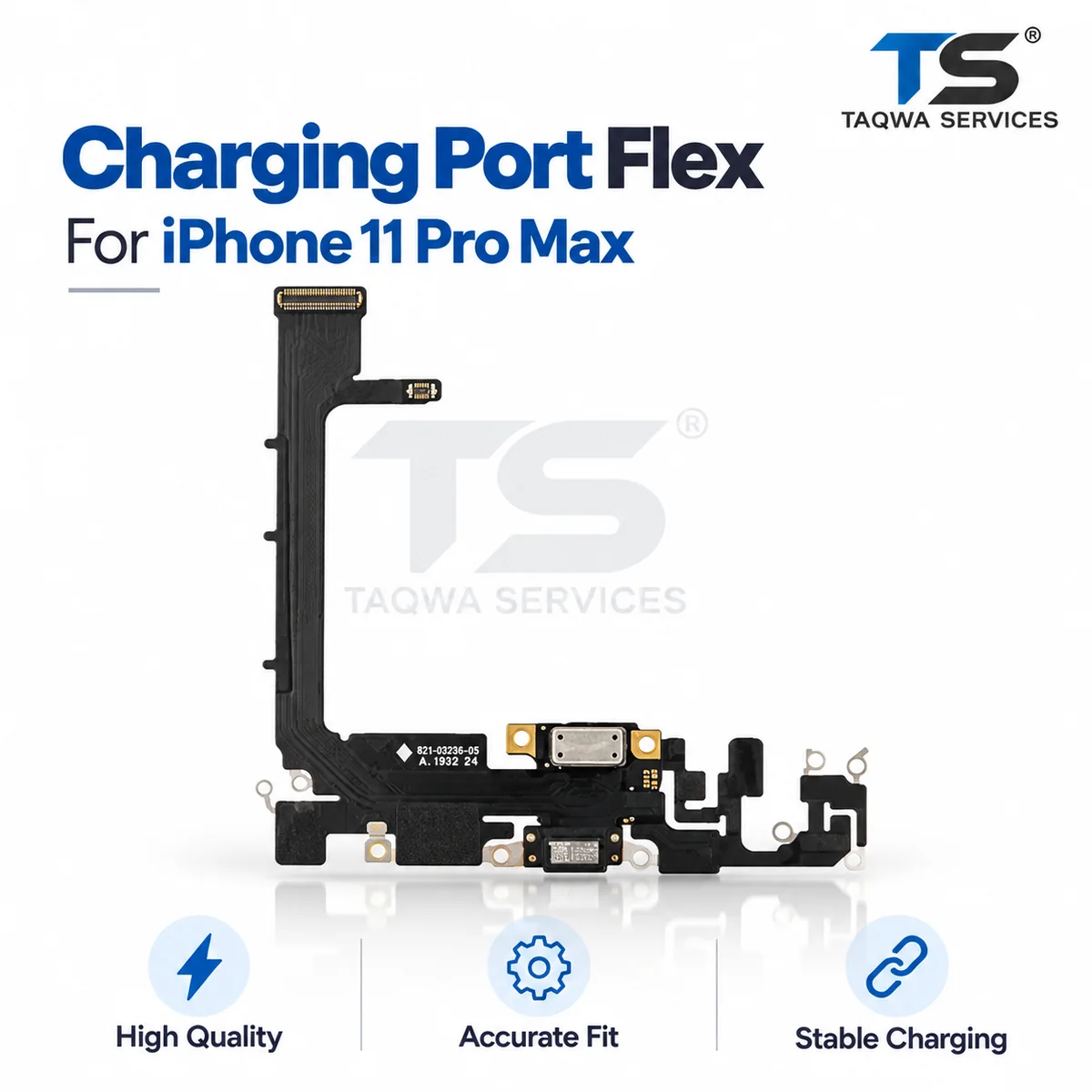 Connecteurs de Charge iPhone 11 Pro Max (Original | TS)