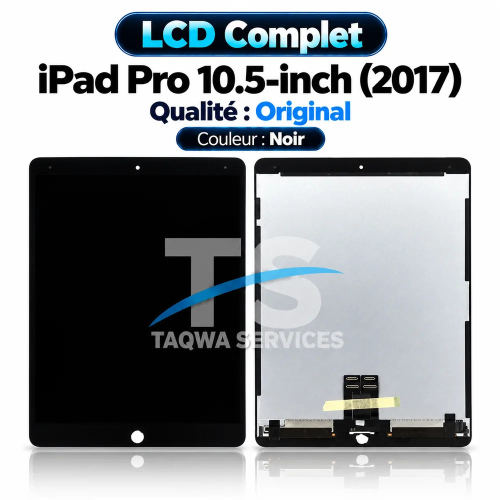 iPad Pro 10.5-inch [10.5"] (2017): A1701, A1709, A1852 Screen & Display – Black (LCD Complet - Original | Apple)