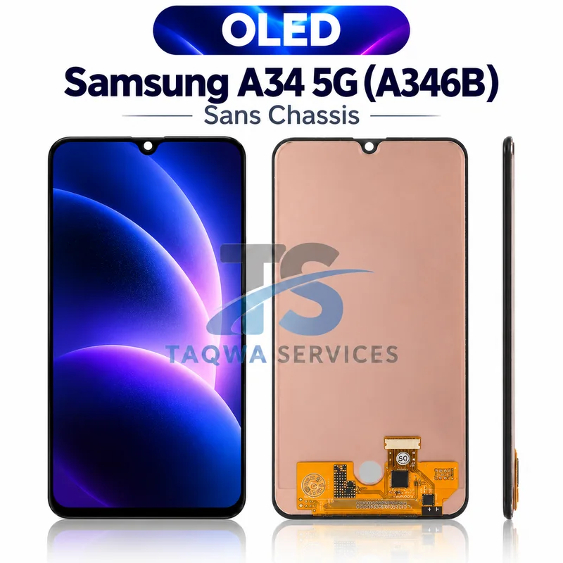 Écrans & Afficheurs Galaxy A34 5G(A346B) (Sans Chassis - OLED | Ori)