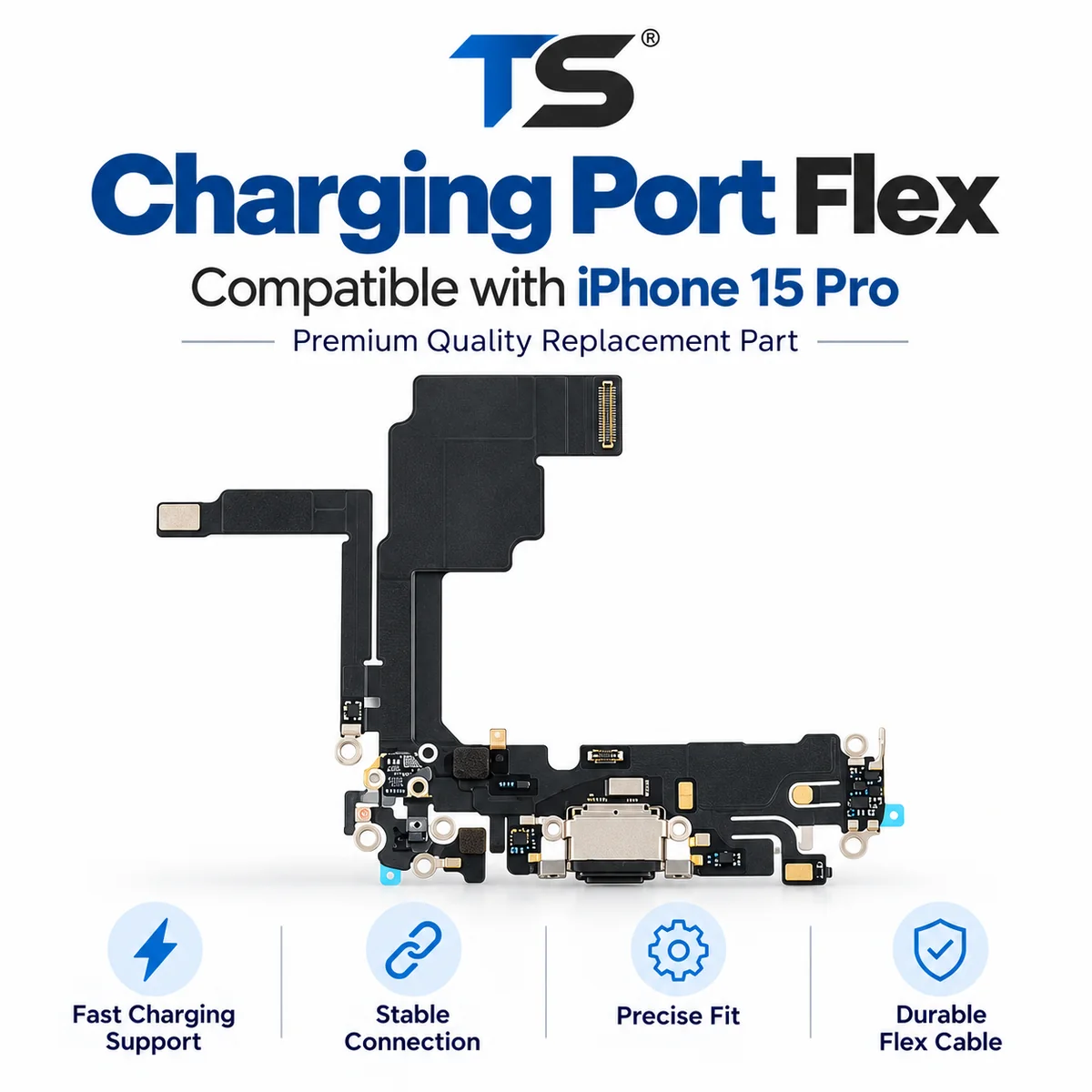 Connecteurs de Charge iPhone 15 Pro (Original | TS)