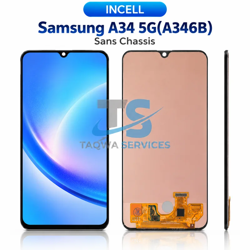 Écrans & Afficheurs Galaxy A34 5G(A346B) (sans Chassis - INCELL )