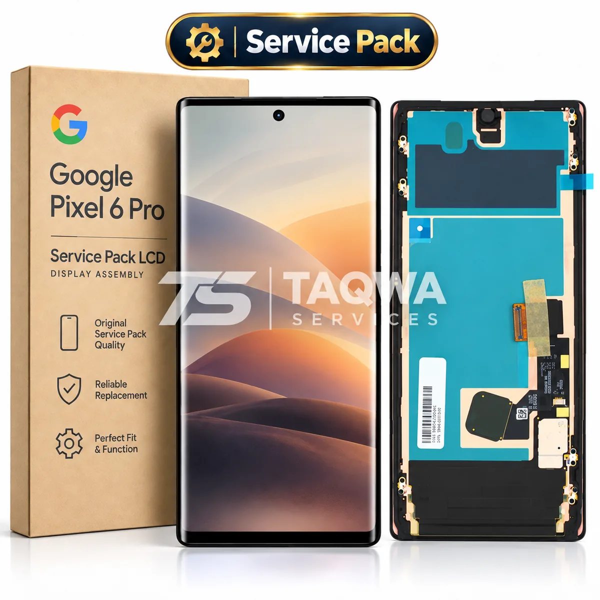Pixel 6 Pro Screen & Display (Service Pack | Google Pixel)