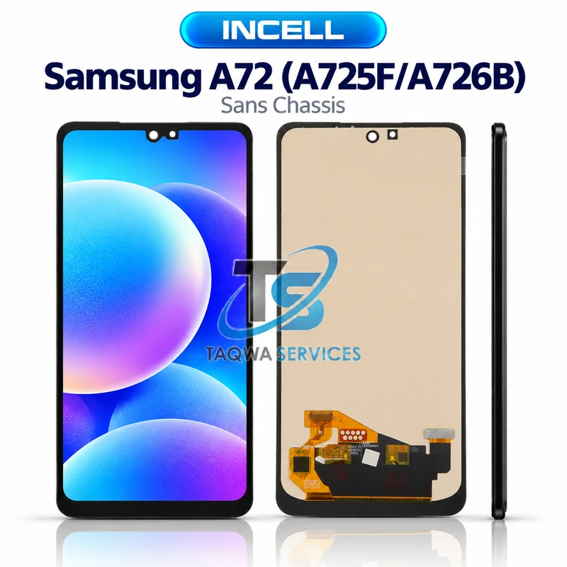 Galaxy A72 (A725F/A726B) Screen & Display (sans Chassis - INCELL)