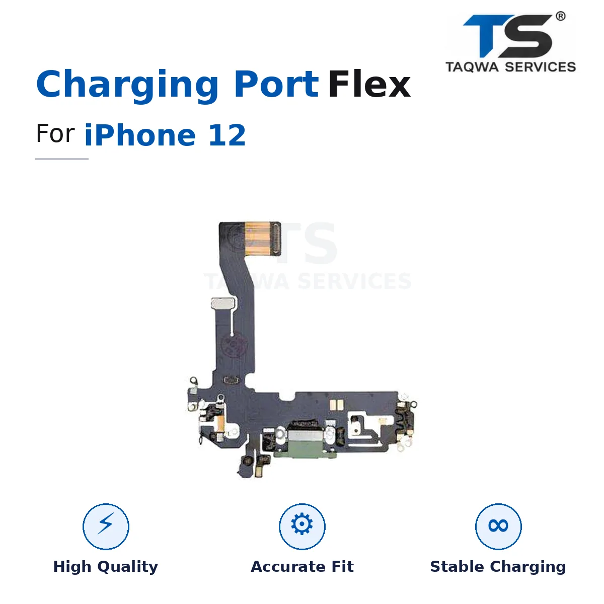 Connecteurs de Charge iPhone 12/12 Pro (Original | TS)