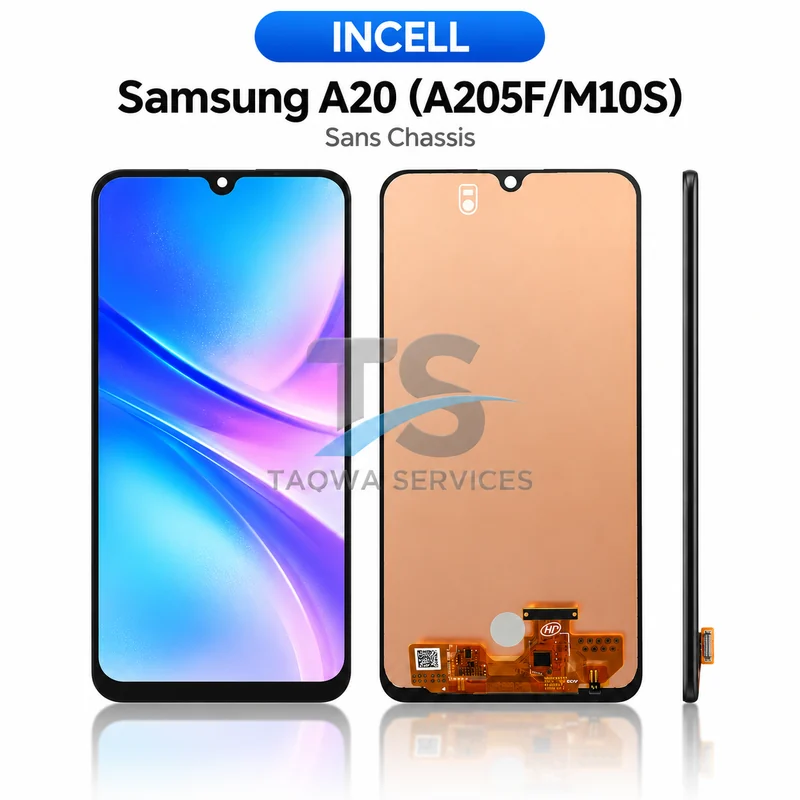 Galaxy A20(A205F/M10S) Screen & Display (sans Chassis - INCELL )